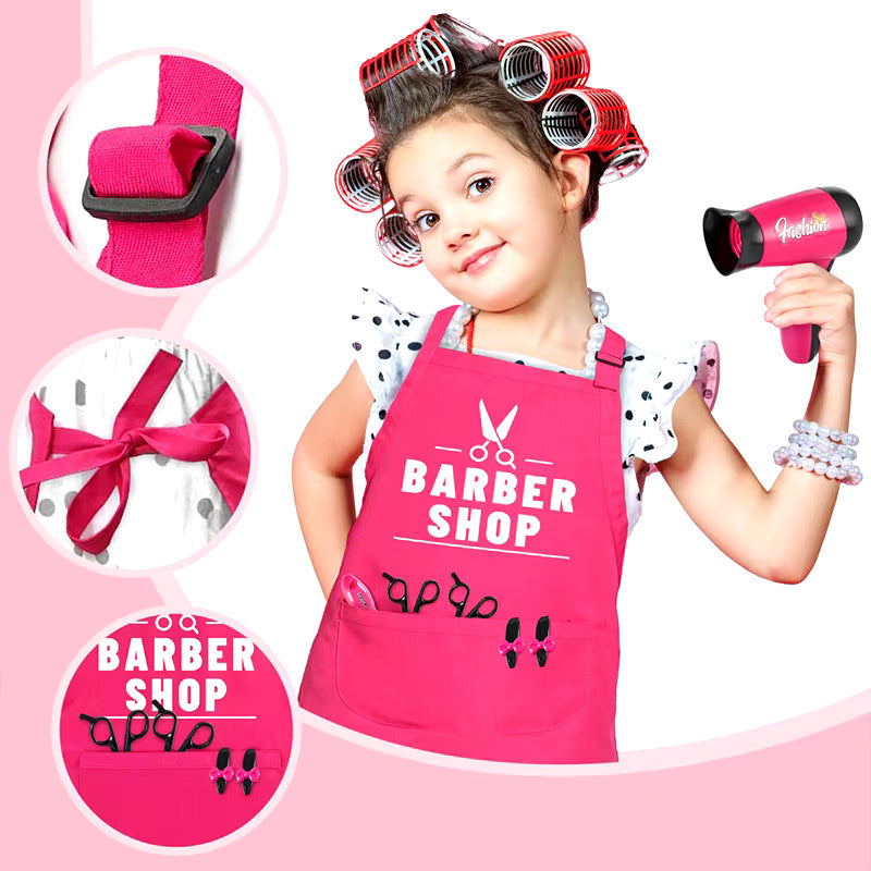 BeautyKit™ Kit de jeu de 17 pièces pour salon de coiffure pour fille