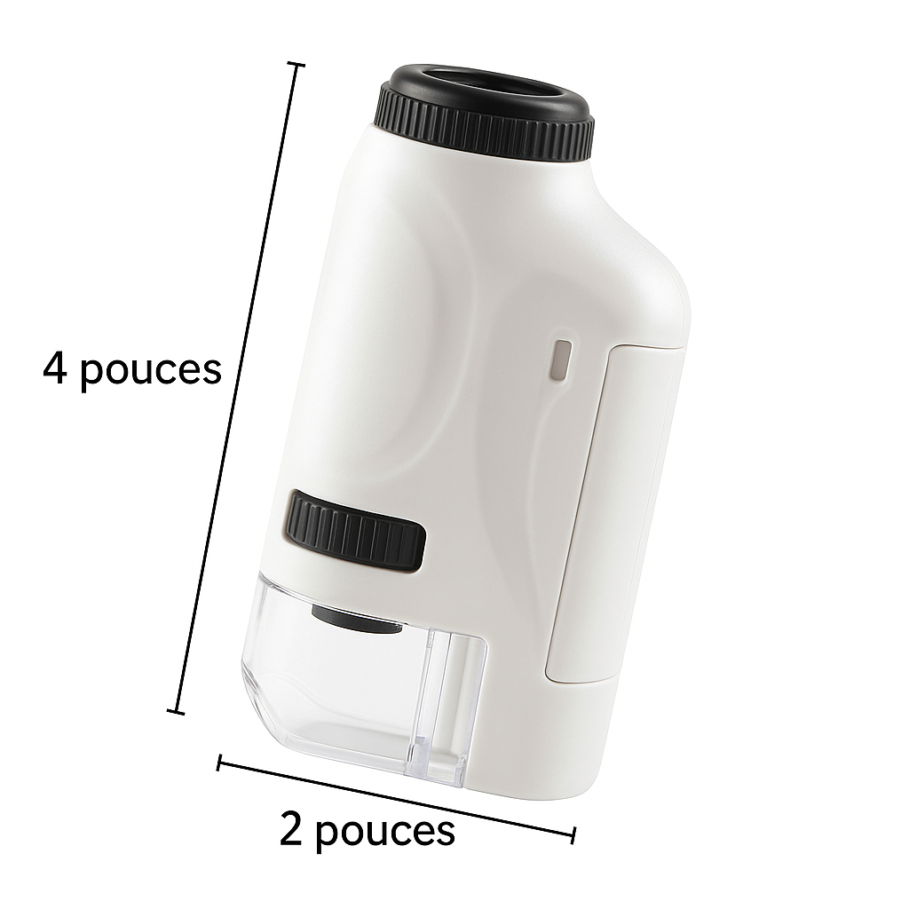 Microscope de Poche pour Enfants â Explore le Monde Invisible ! đŹ