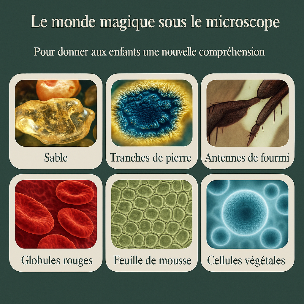 Microscope de Poche pour Enfants â Explore le Monde Invisible ! đŹ