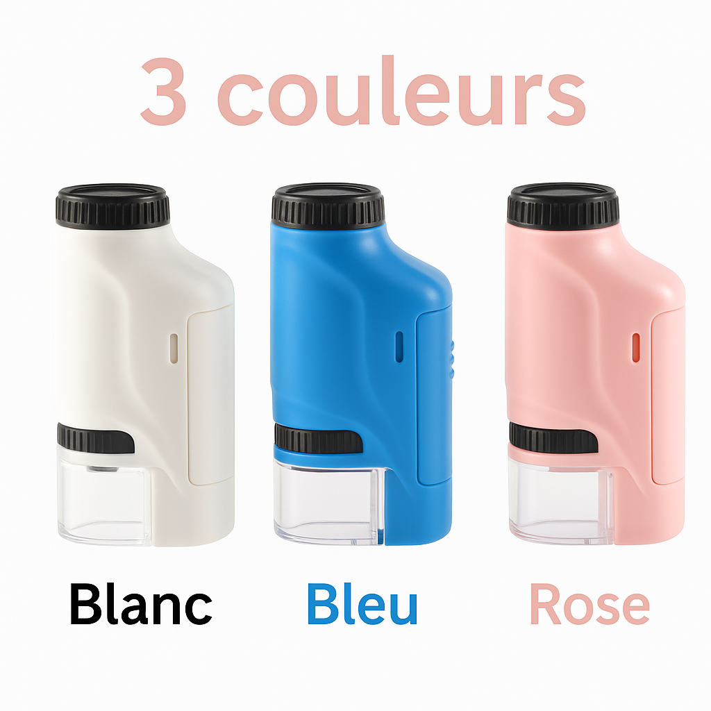 Microscope de Poche pour Enfants â Explore le Monde Invisible ! đŹ