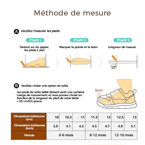 Chaussons Hiver Doux pour Bébé