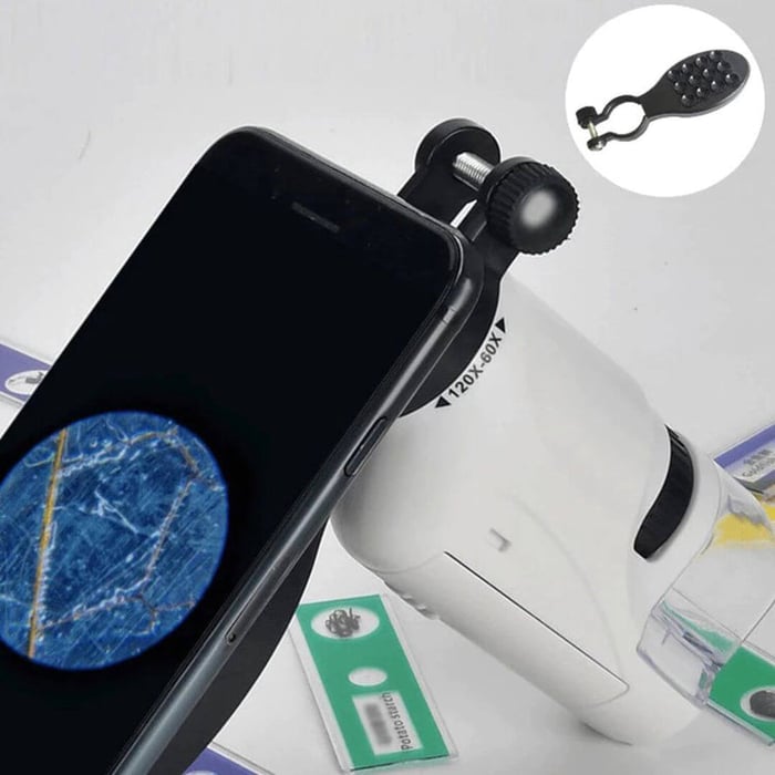 Microscope de Poche pour Enfants – Explore le Monde Invisible ! 🔬